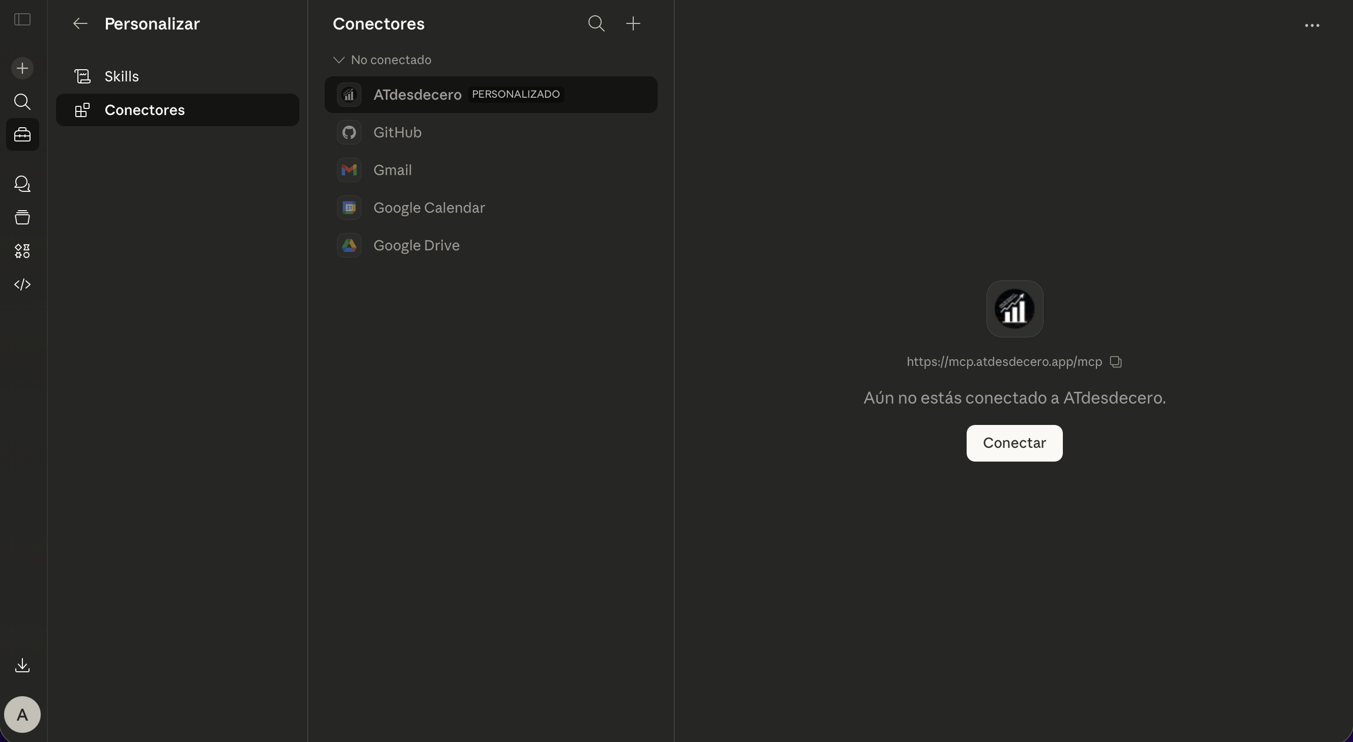 Step 3 — Authorize the MCP connection with your GEXfocus account